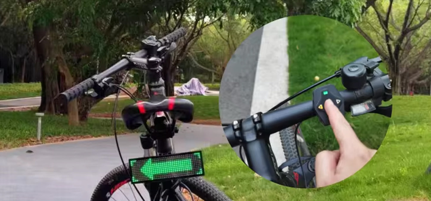 Bicycle Tail Light LED Display