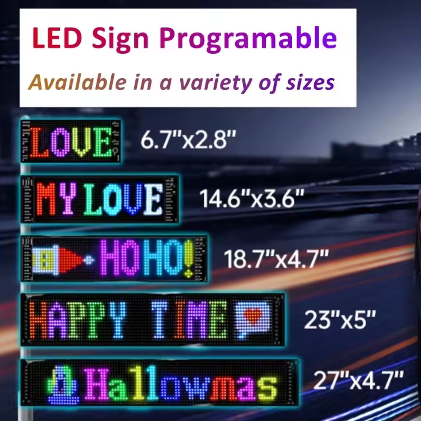 Flexible LED Sign